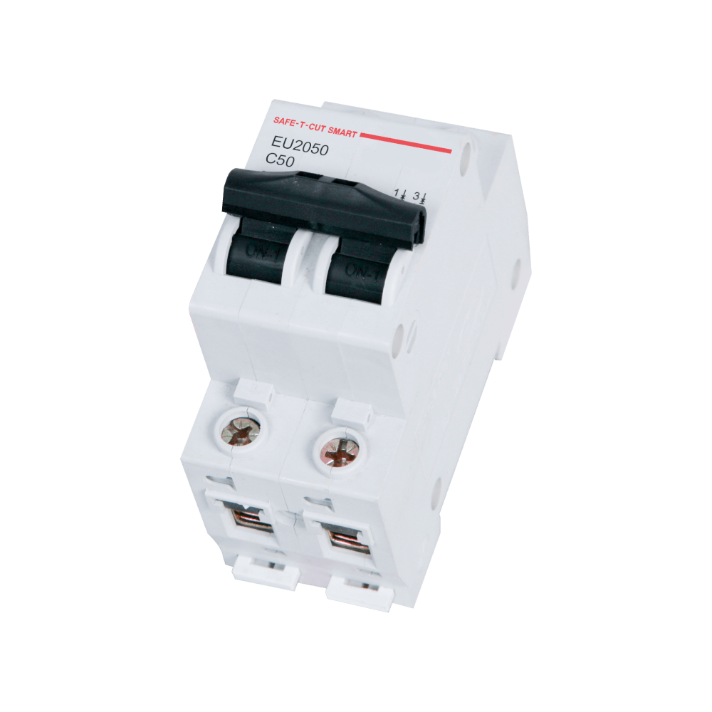 เซอร์กิตเบรกเกอร์ 50 แอมป์ 2 โพล 10KA เซฟ-ที-คัท สมาร์ท รุ่น EU_1